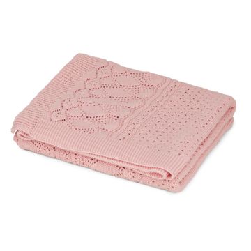 Cam Cam Copenhagen Pointelle Baby Strickdecke Sorbet