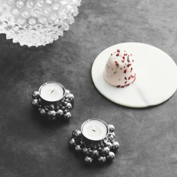 Geist Molekül 1 Kerzenhalter Chrom