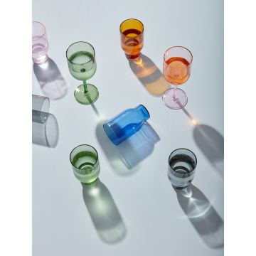 Studio About Wasserglas Tall 2 Stk. Smoke