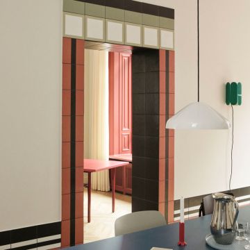 HAY Arcs Wandlampe Spiegel