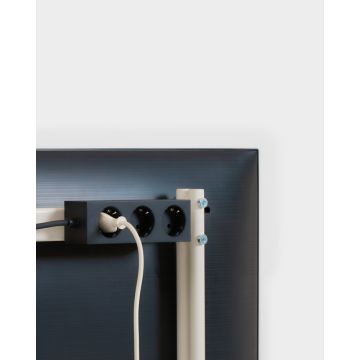 Pedestal Power Bar 5 Meter Holzkohle