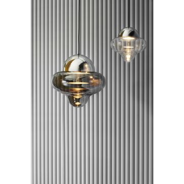 Design By Us Nutty XL Braun, Chrom