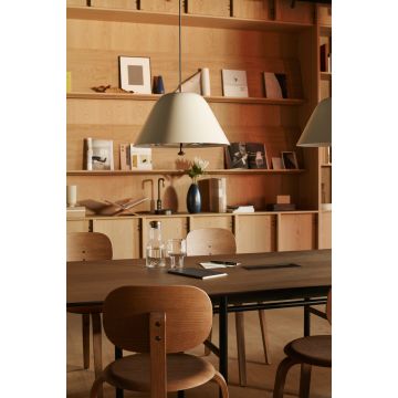 Audo Copenhagen Levitate Pendel Sage Green, Bronzed Brass