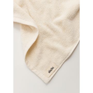 Aiayu Baumwolle Handtuch Pure Ecru