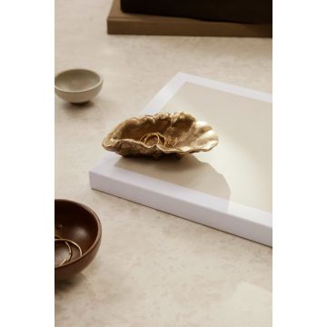 Ferm Living Auster Schale Messing