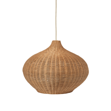 Ferm Living Geflochtener Lampenschirm Belly Natural