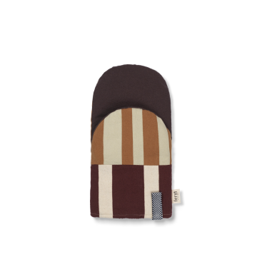 Ferm Living Abschnitt Ofenhandschuh Patchwork