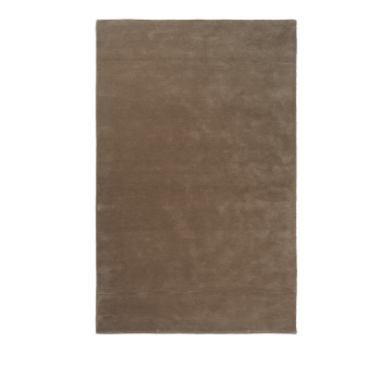Ferm Living Stille Tufted Teppich Ash Brown