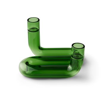 Studio About Wave Kerzenhalter H10 cm, Grün