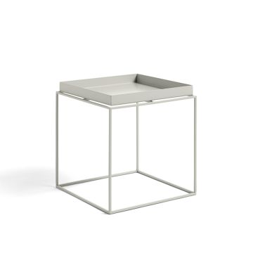 HAY Tray Table M Tisch warmgrau