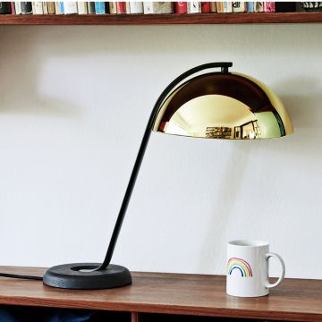 HAY Cloche Tischlampe Messing