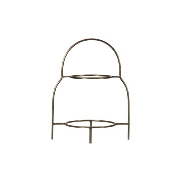 House Doctor Sana Tellerständer Antik Messing-Finish H32