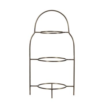 House Doctor Sana Tellerständer Antik Messing-Finish H47