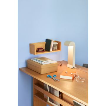 Hübsch Soothe Tischlampe Hellgrau