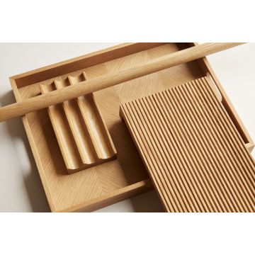 Hübsch Wave Organizer Natur