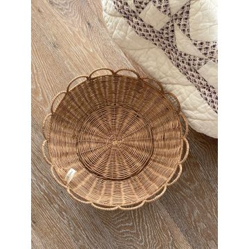 JOU Rattan Muschelvase