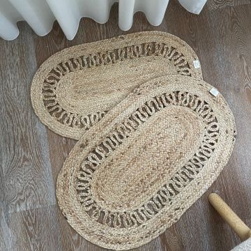 JOU Jute Fußmatte 50x80