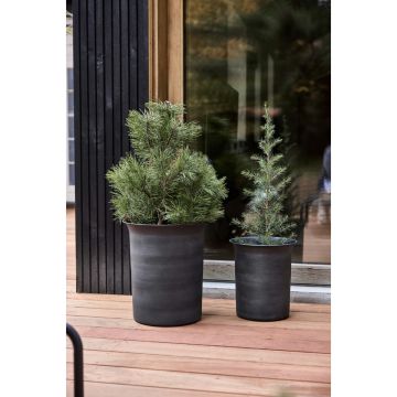 OYOY Iri Metall Pflanzgefäß Set aus Zwei