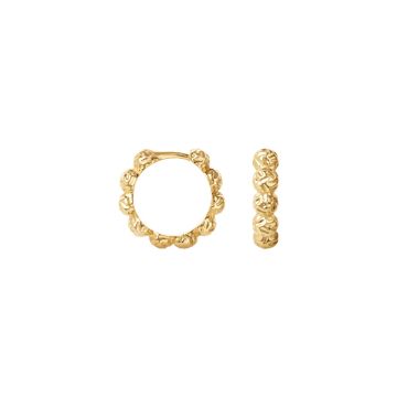 Camille Brinch Mittlere Punkte Hoops Gold