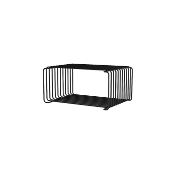 Montana Panton Wire Einzelne Halbe Drahtregal D: 25,7 Schwarz