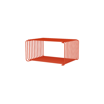 Montana Panton Wire Einzelne Halbe Drahtregal D: 25,7 Hagebutte