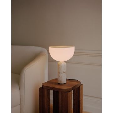 New Works Kizu Tischlampe Small Kunis Breccia Marmor