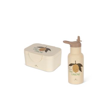 Konges Sløjd Lunchbox Set Zitrone