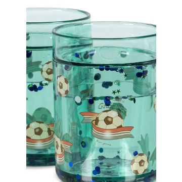 Konges Sløjd 2er Pack Glitzerbecher Kick It