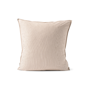 Studio Feder Kissenbezug Percale Brown Beach Stripe