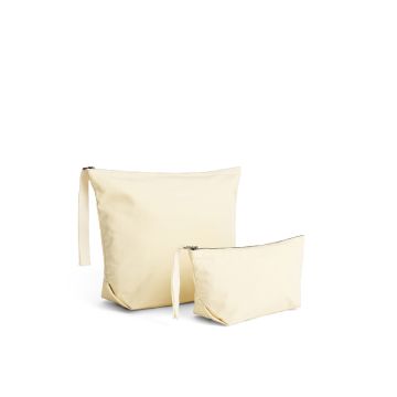 Aiayu Tasche aus schwerem Popeline-Gewebe in verwaschenem Sonnengelb