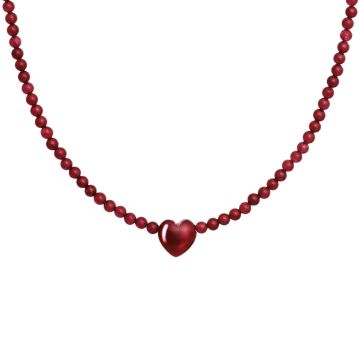 Maanesten Sienna Herz Halskette Gold