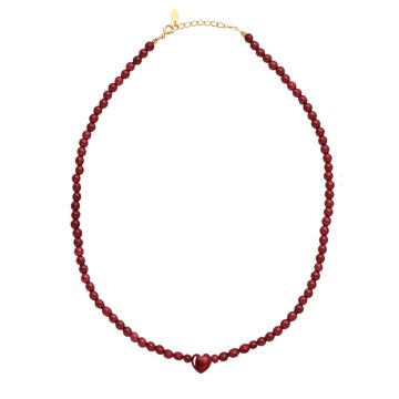 Maanesten Sienna Herz Halskette Gold