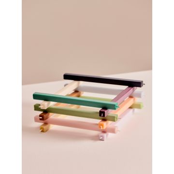 HAY Square Candle Set of 4 Fresh