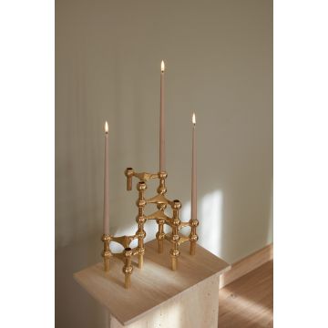 STOFF Kerzenhalter Latte H 29 cm