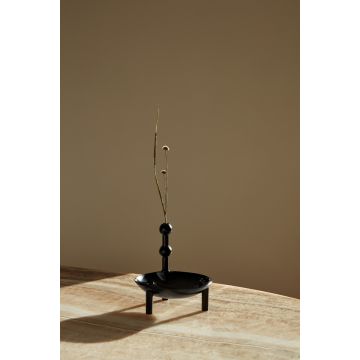 STOFF Nagelschale Schwarz