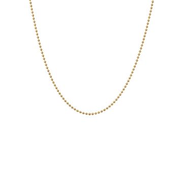 Camille Brinch Texturierte Punkte Halskette Gold