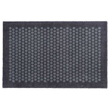 Tica Copenhagen Schmutzmatte 60 x 90 cm. Punkt-Design grau