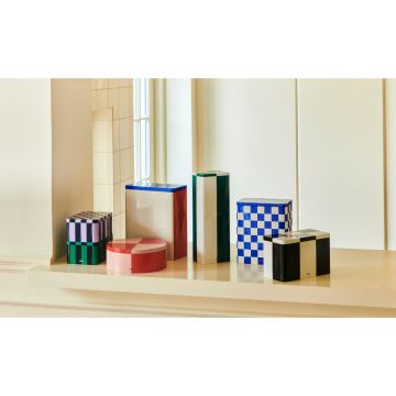 HAY Zinnbehälter Klein Dunkelblau & Lavendel