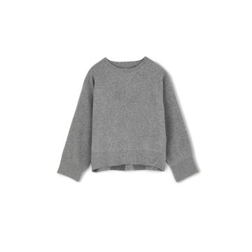 Aiayu Willow Kaschmirpullover Grau Melange