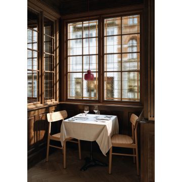 Woud Stone Pendel Klein Tiefrot